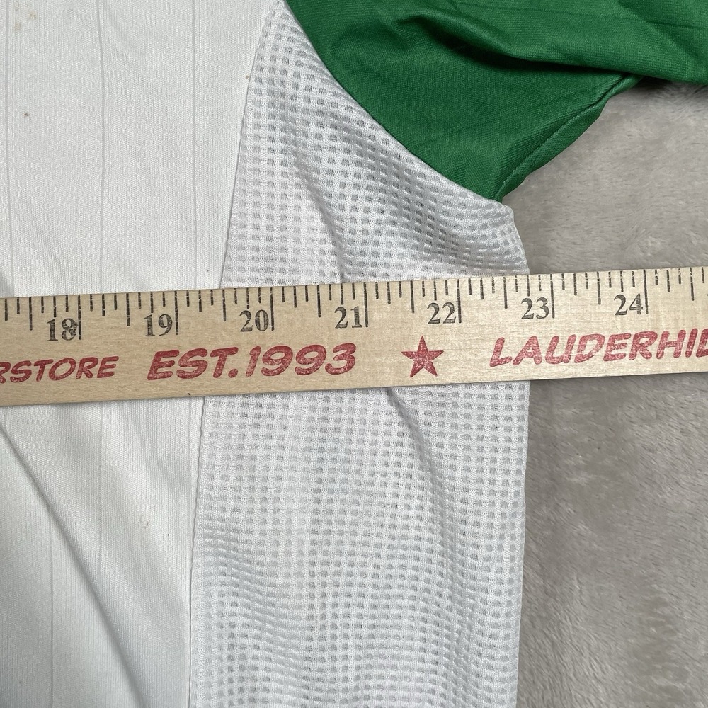 Vintage 90s Club Leon Liga MX Soccer Jersey Mens L Green Futbol Shirt Sport Wear - Picture 8 of 9